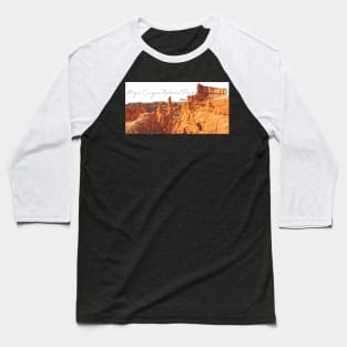 Bryce Canyon National Park, Utah Baseball T-Shirt